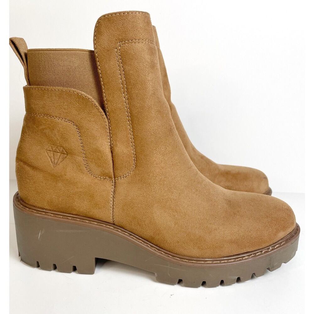 Rock & Candy Tan Ankle Boots